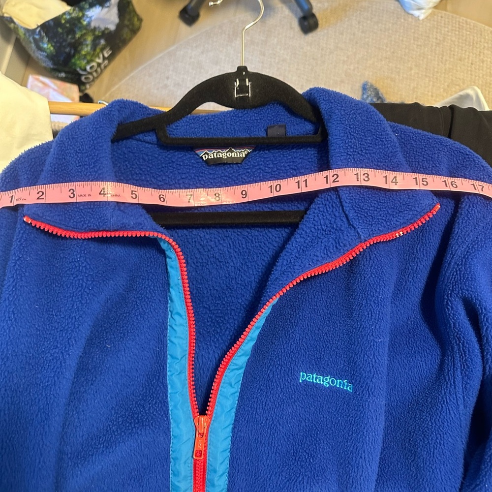 Patagonia Blue Fleece Jacket - Picture 2 of 3